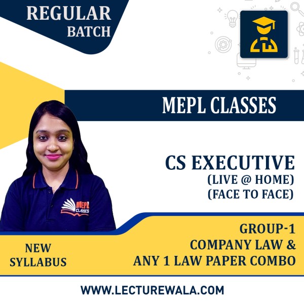 CS EXECUTIVE (NEW SYLLABUS) - COMPANY LAW & ANY 1 LAW PAPER COMBO ...